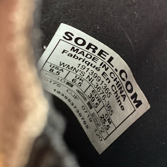 Sorel Sage Gray Joan of arctic Wedge II Chelsea - Picture 10 of 10